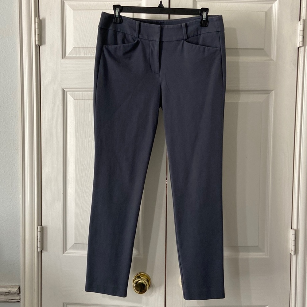 Loft Marisa Fit Pants Gray Size 4